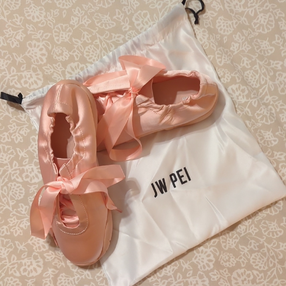 JW PEI Blush Pink Ballet Sneakers